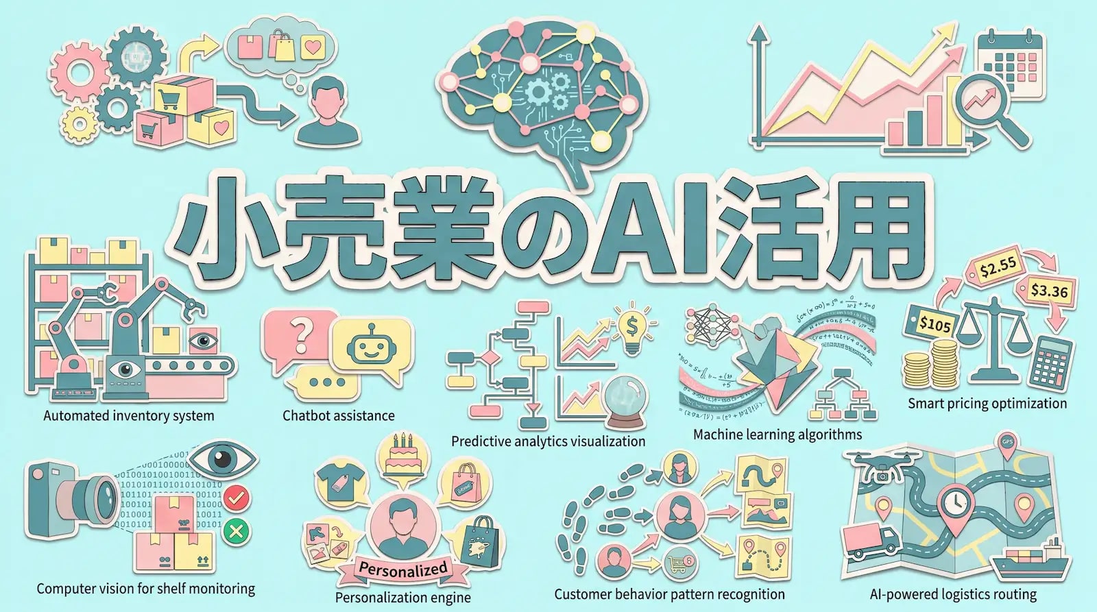 小売業のAI活用——需要予測・在庫管理・顧客分析への実践的アプローチ