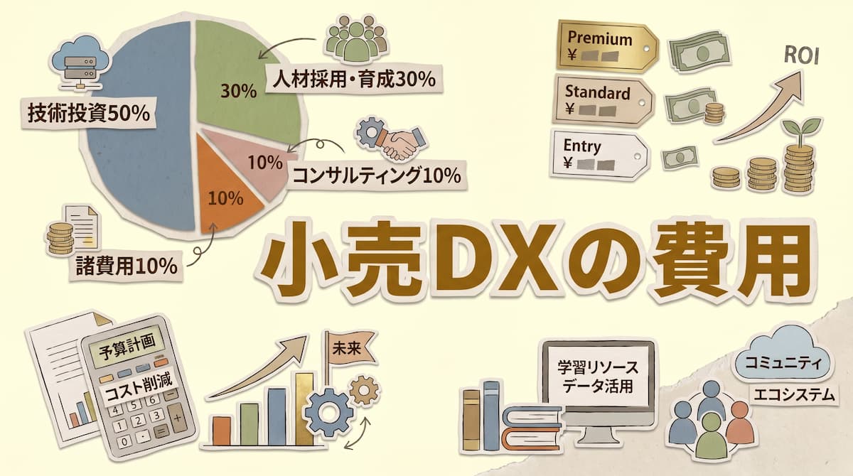 小売DXの費用・ROI——投資判断と回収設計の実務